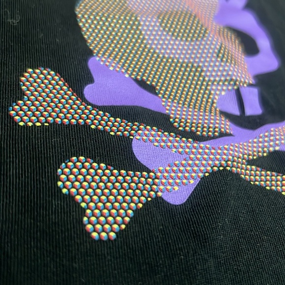 Psycho Bunny T-Shirt size L 14-16y purple logo EUC - Picture 3 of 4